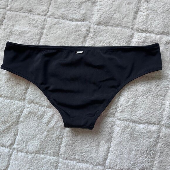 Victoria's Secret PINK | Solid Black Bikini Bottoms | Size Small - Picture 8 of 9